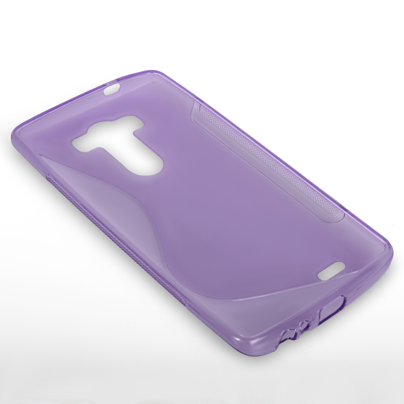 Caseflex Lg G Silicone Gel S Line Case Purple Mobi