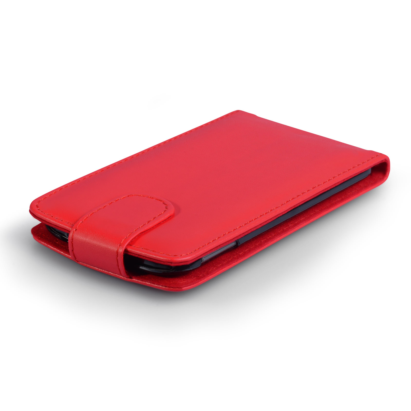 YouSave Accessories HTC One M8 Leather-Effect Flip Case - Red