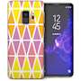 Samsung Galaxy S9 Pastel Triangle Pattern TPU Gel Case – Purple