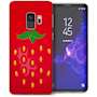 Samsung Galaxy S9 Strawberry Seeds TPU Gel Case – Red