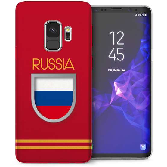 Samsung Galaxy S9 Russia World Cup TPU Gel Case