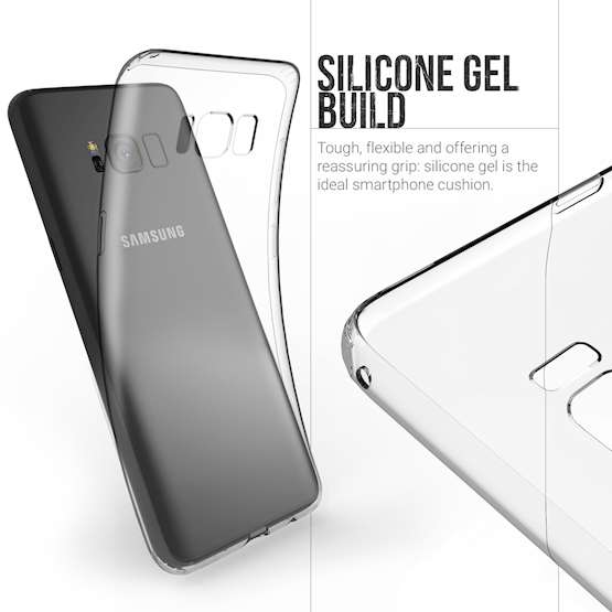 Samsung Galaxy S8 Ultra Thin Gel Case - Clear