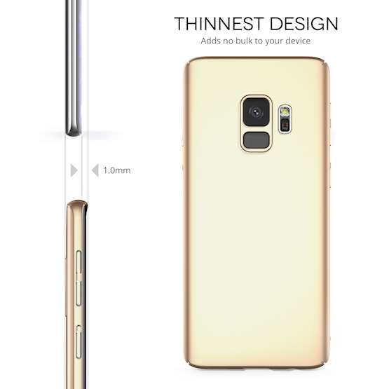 Caseflex Samsung Galaxy S9 Ultra Thin Hybrid Case - Gold