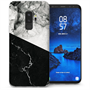 Samsung Galaxy S9 Plus Two Tone Marble TPU Gel Case - Black