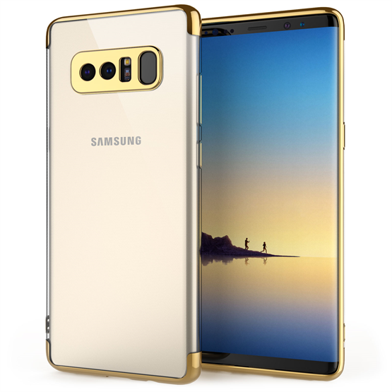 Samsung Galaxy Note 8 Shockproof Gel Case Gold